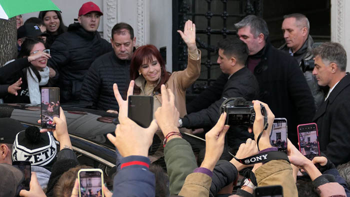 Las protestas contra la condena a Cristina Fernández se extienden por Argentina